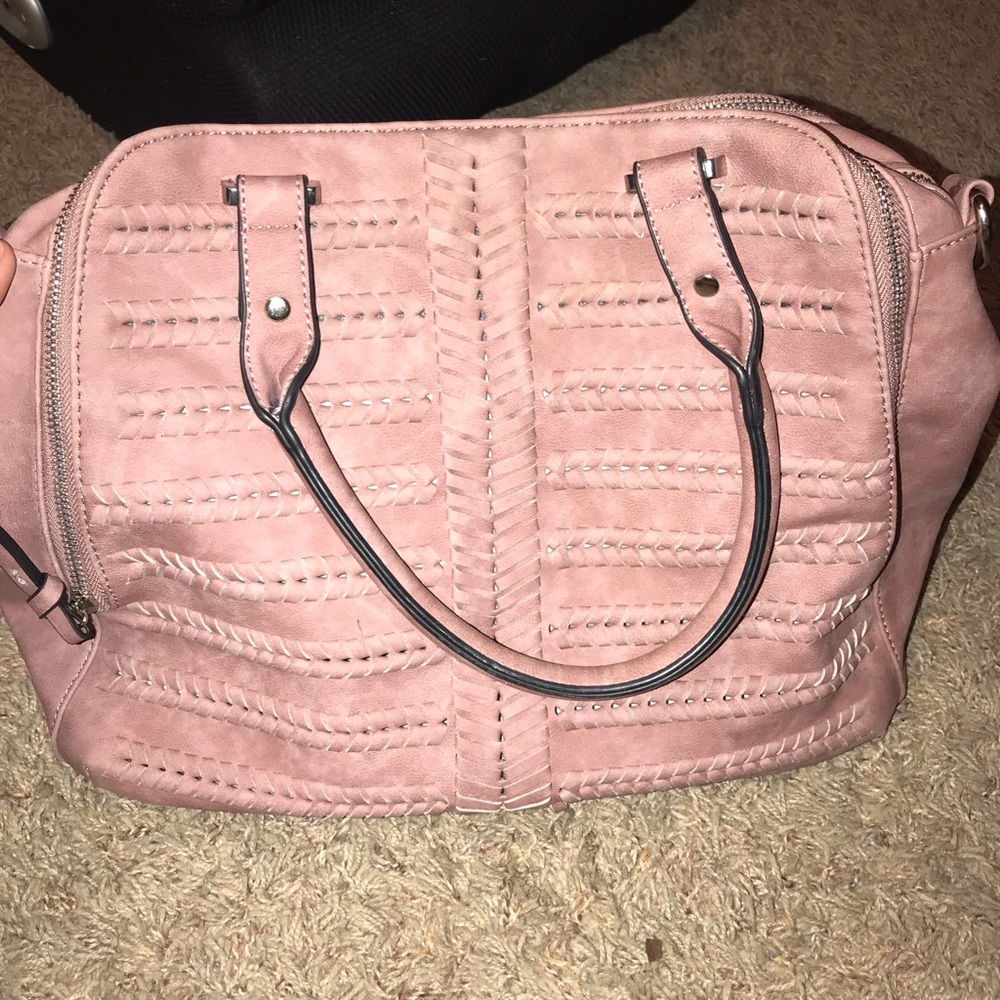 Large Rose Colored Purse